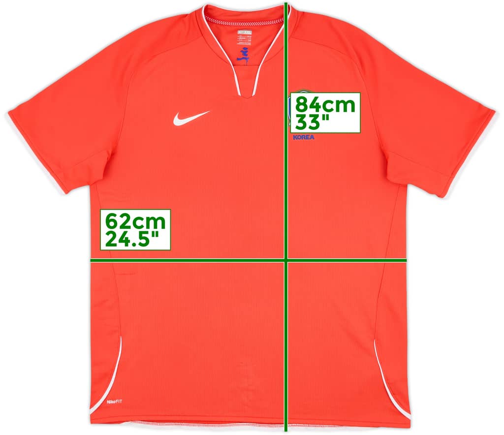 2008-10 South Korea Home Shirt - 8/10 - (XXL)