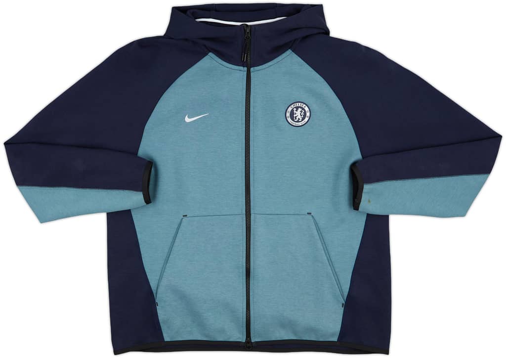2018-19 Chelsea Nike Hooded Track Jacket - 7/10 - (XL)