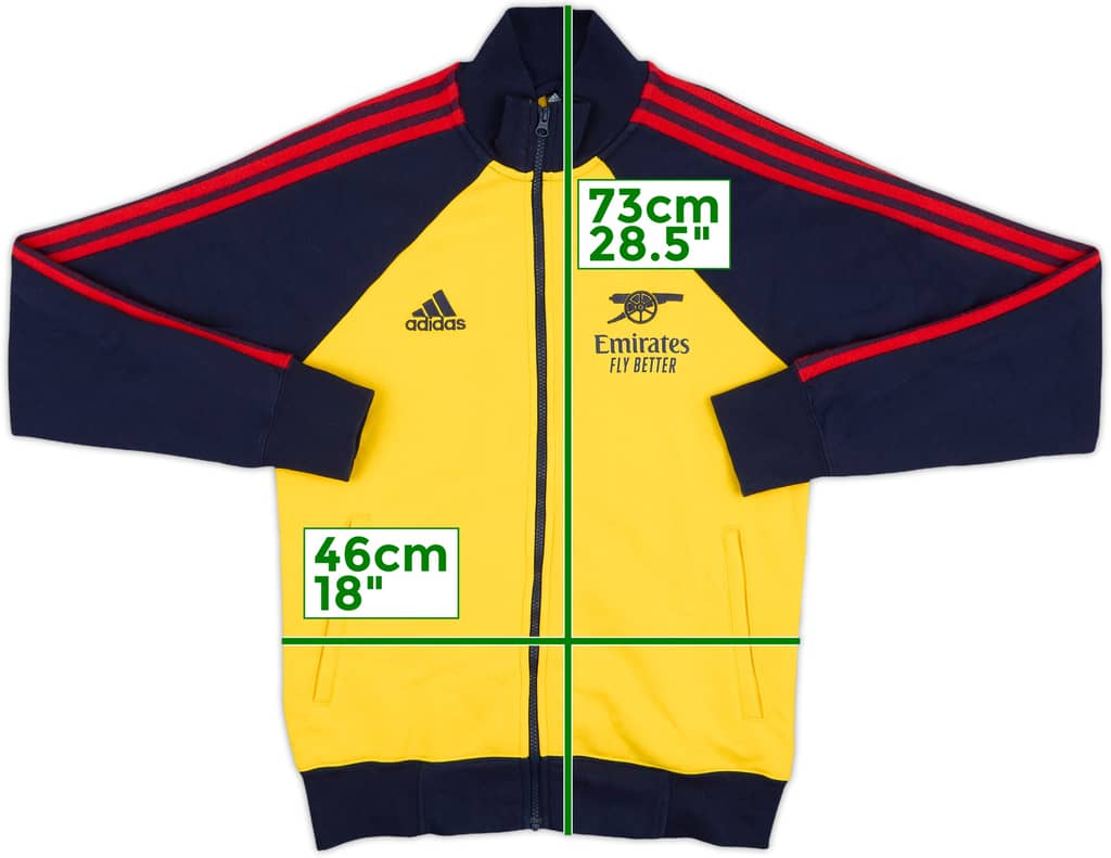 2019-20 Arsenal adidas Retro Track Jacket - 10/10 - (S)