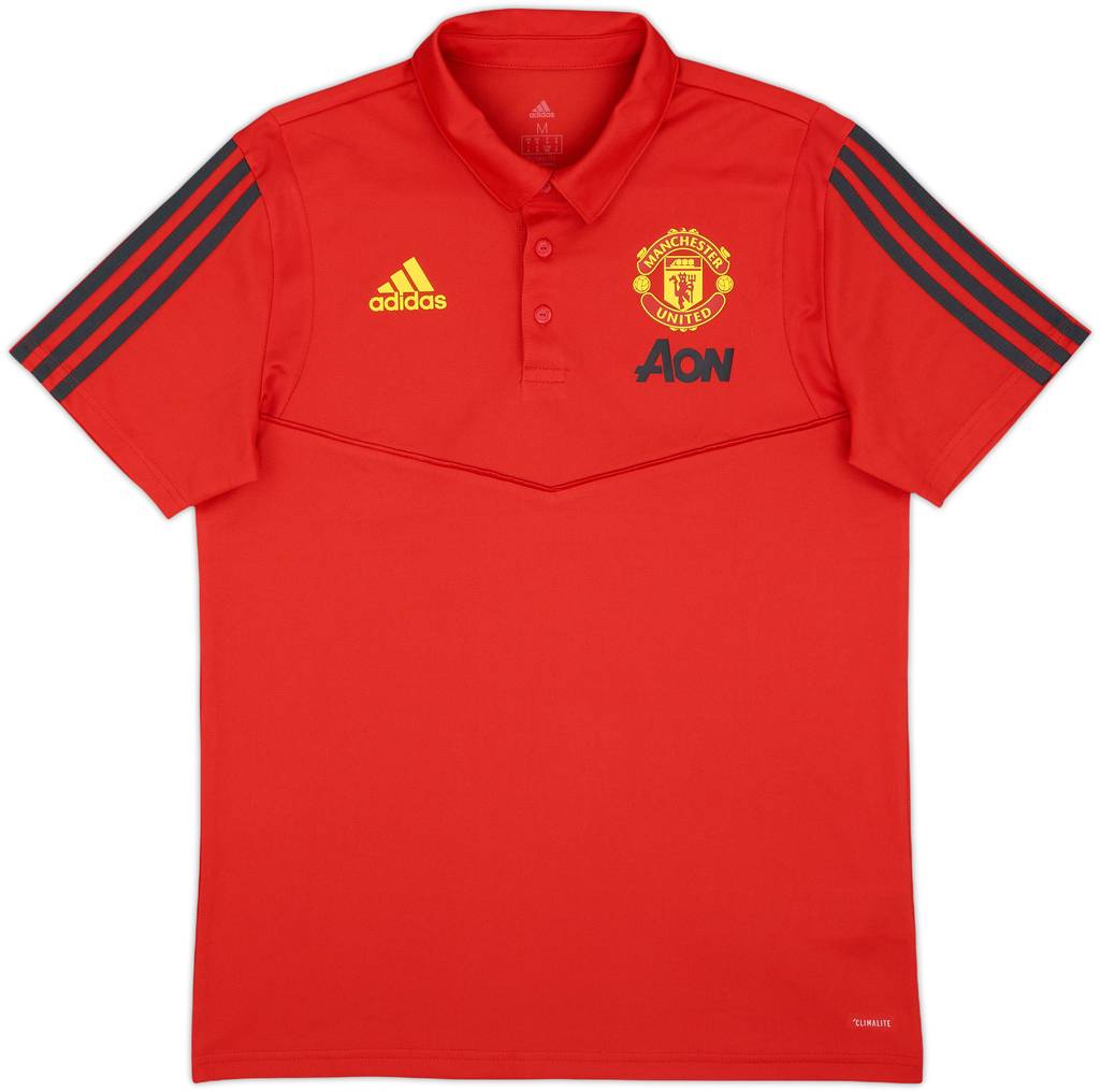 2019-20 Manchester United adidas Polo Shirt - 9/10 - (M)