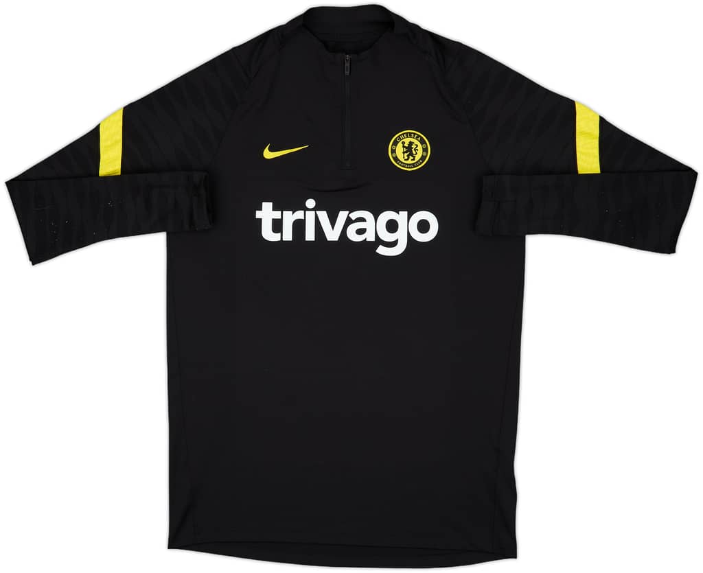 2021-22 Chelsea adidas 1/4 Zip Track Jacket - 7/10 - (M)