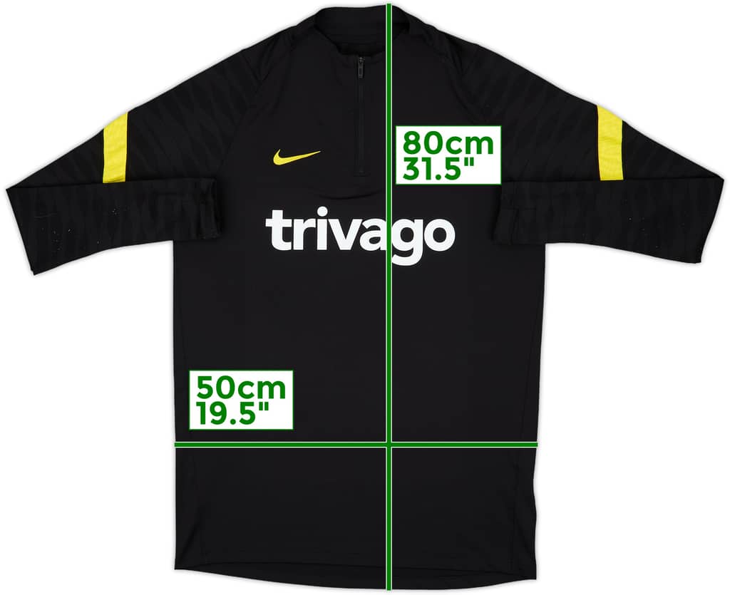 2021-22 Chelsea adidas 1/4 Zip Track Jacket - 7/10 - (M)