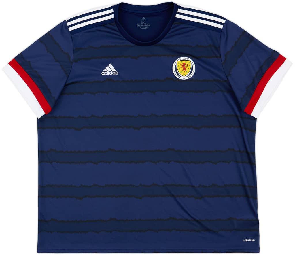2020-22 Scotland Home Shirt - 8/10 - (3XL)