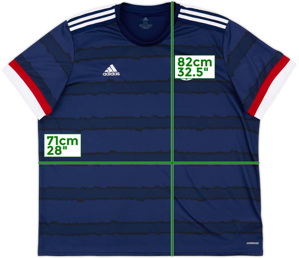 2020-22 Scotland Home Shirt - 8/10 - (3XL)