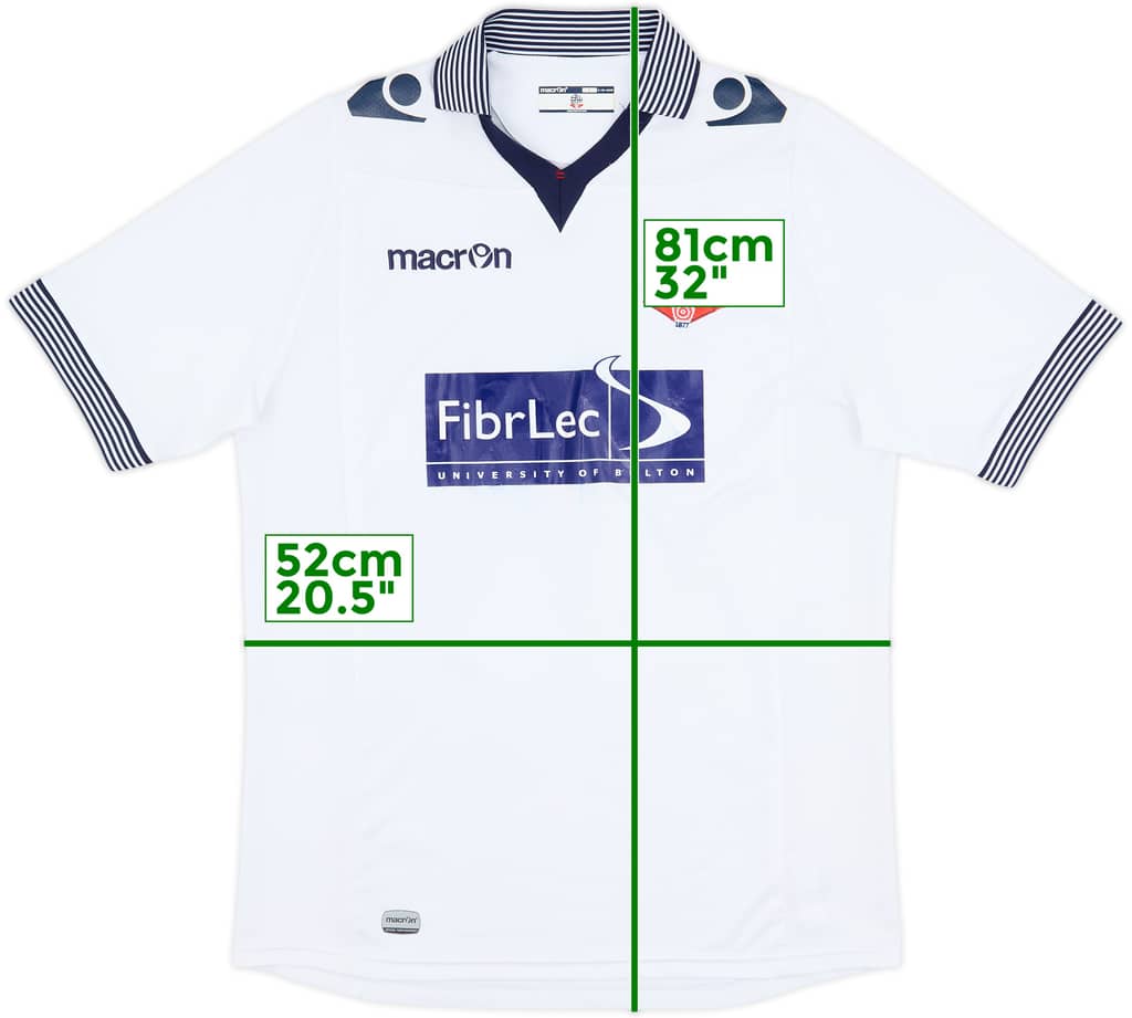 2014-15 Bolton Home Shirt - 5/10 - (L)