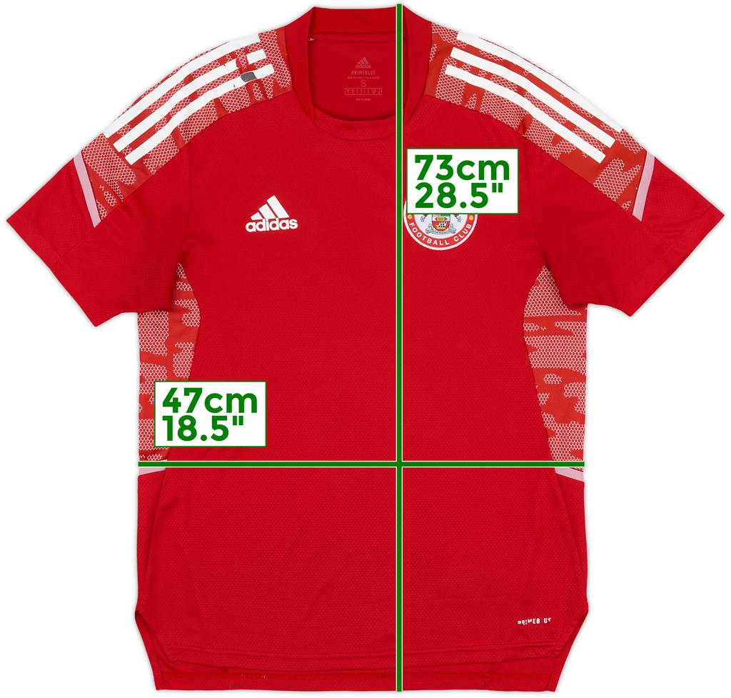 2022-23 Accrington Stanley adidas Training Shirt - 6/10 - (S)