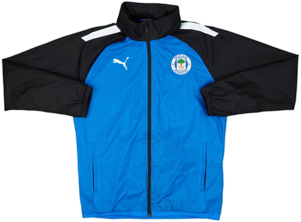 2021-22 Wigan Puma Hooded Rain Jacket - 7/10 - (M)