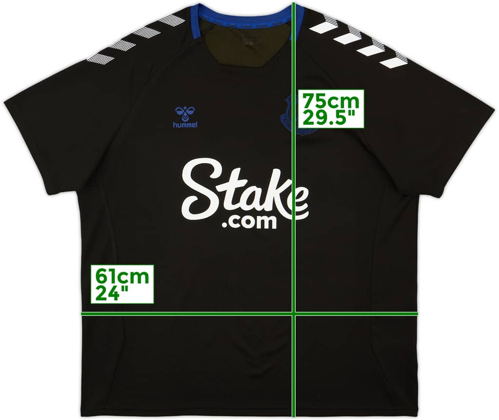 2022-23 Everton Hummel Training Shirt - 8/10 - (XXL)