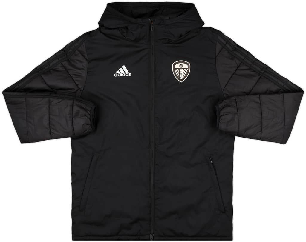 2020-21 Leeds United adidas Padded Bench Coat - 8/10 - (S)
