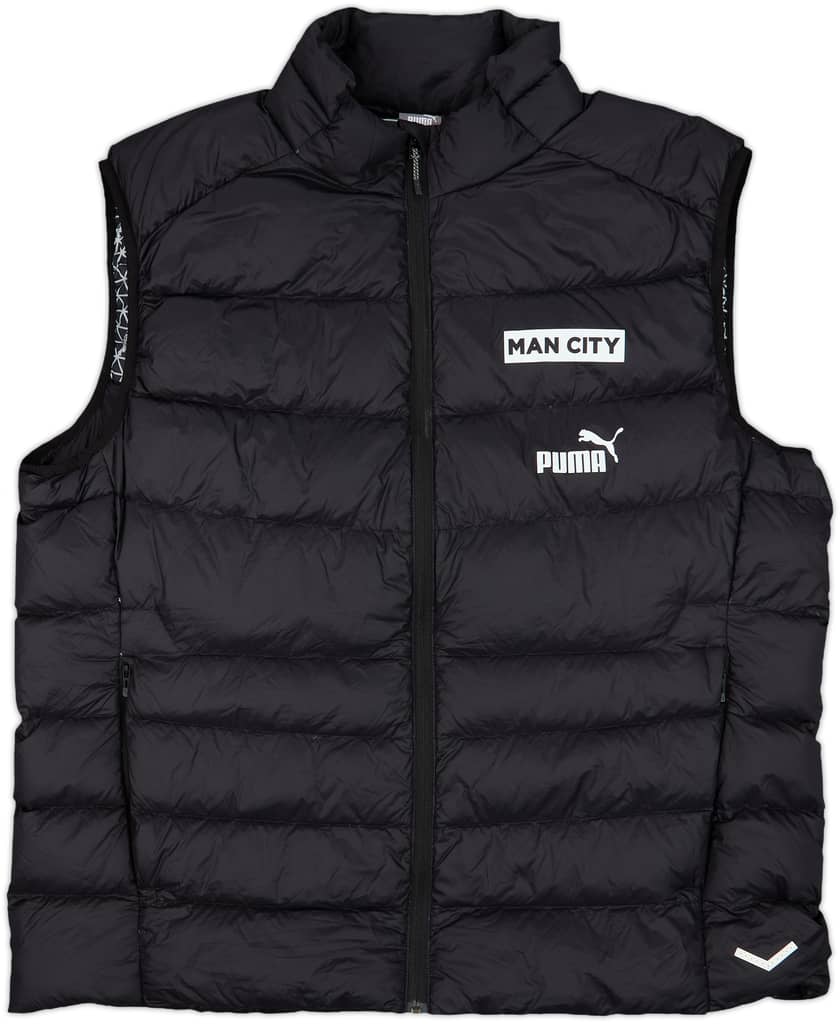 2022-23 Manchester City Puma Casuals Padded Gilet/Vest - 10/10 - (XXL)