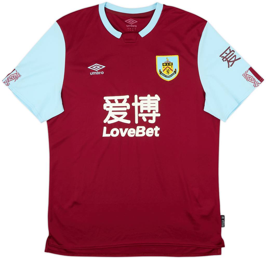 2019-20 Burnley Home Shirt - 9/10 - (L)