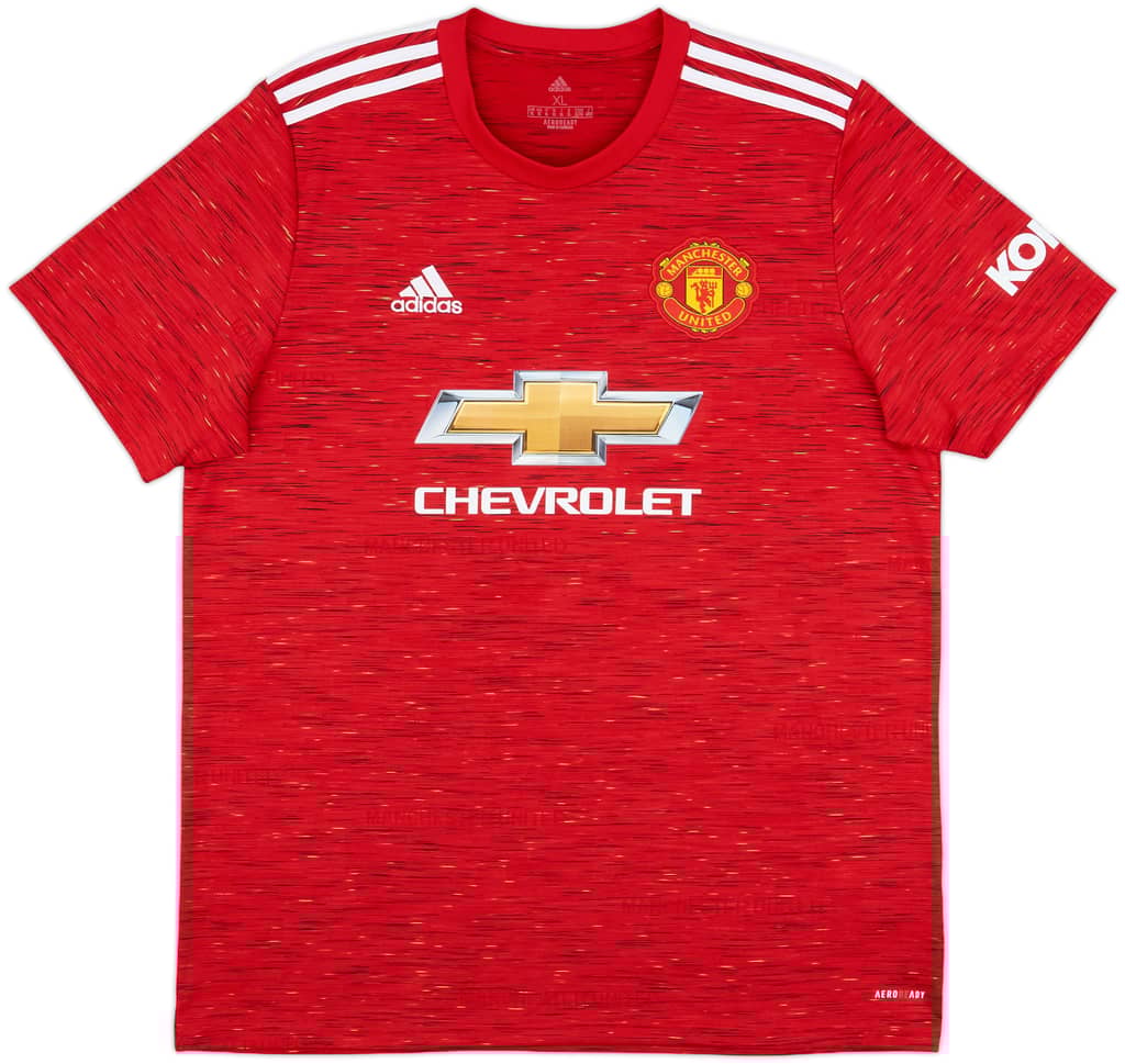 2020-21 Manchester United Home Shirt - 10/10 - (XL)