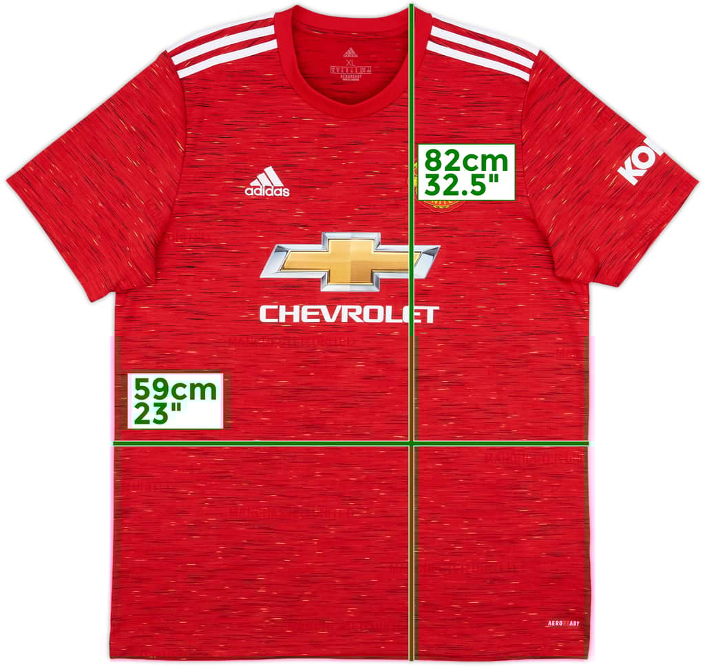 2020-21 Manchester United Home Shirt - 10/10 - (XL)
