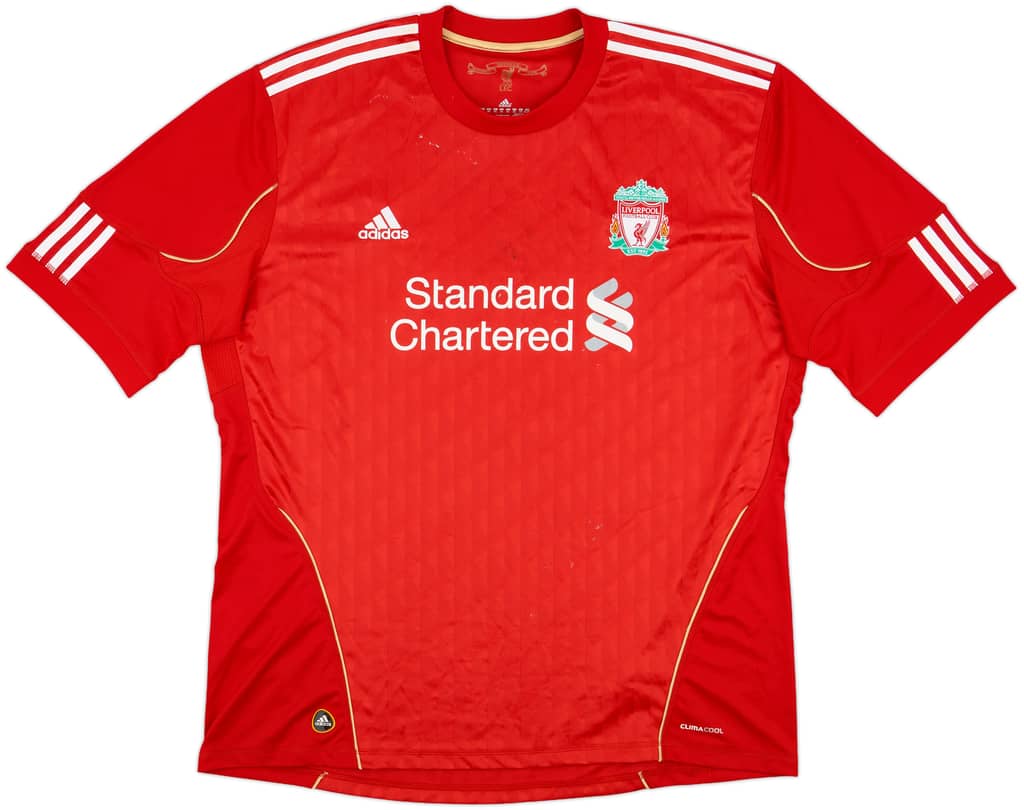 2010-12 Liverpool Home Shirt - 5/10 - (XXL)