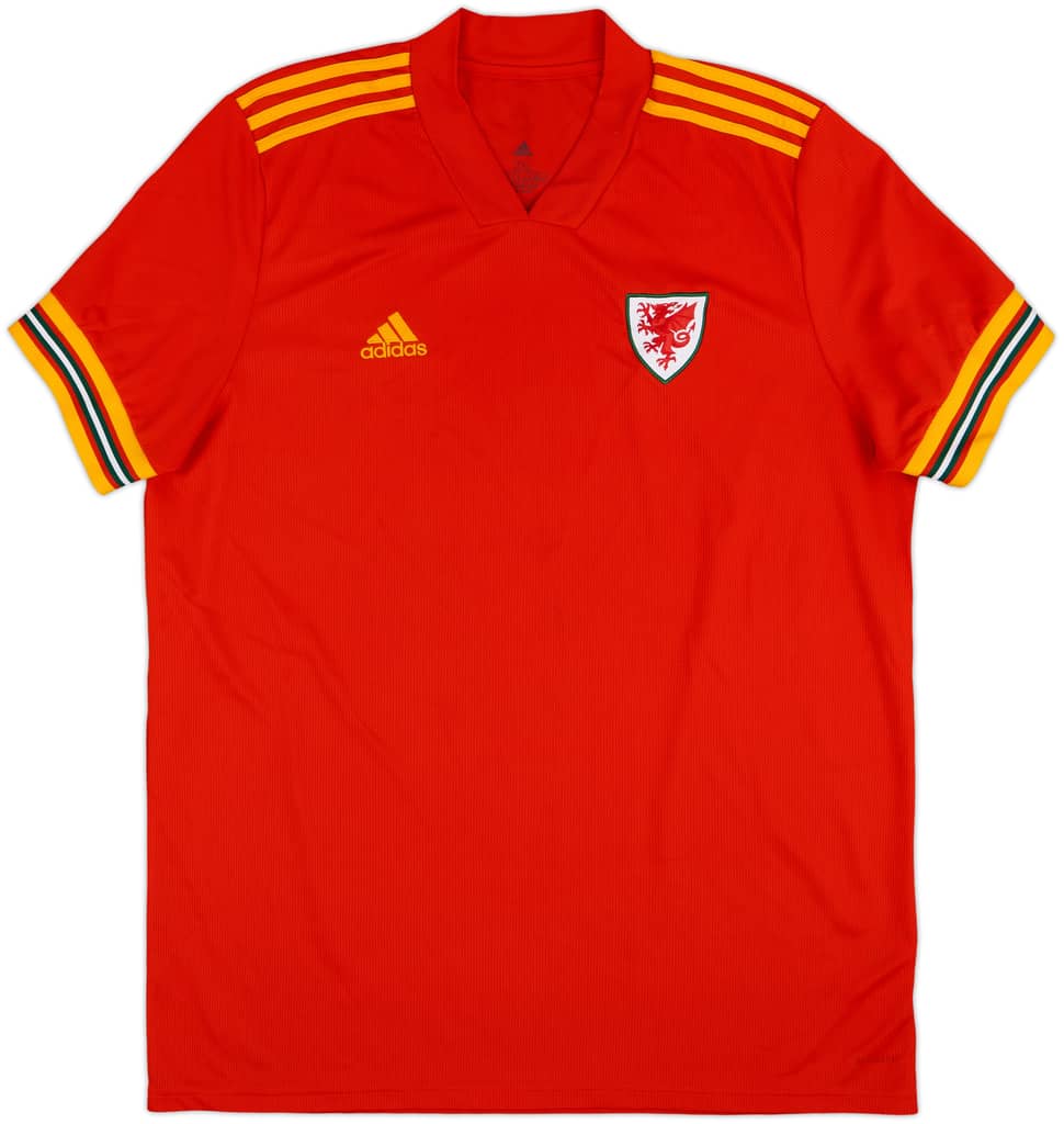 2020-21 Wales Home Shirt - 8/10 - (XXL)