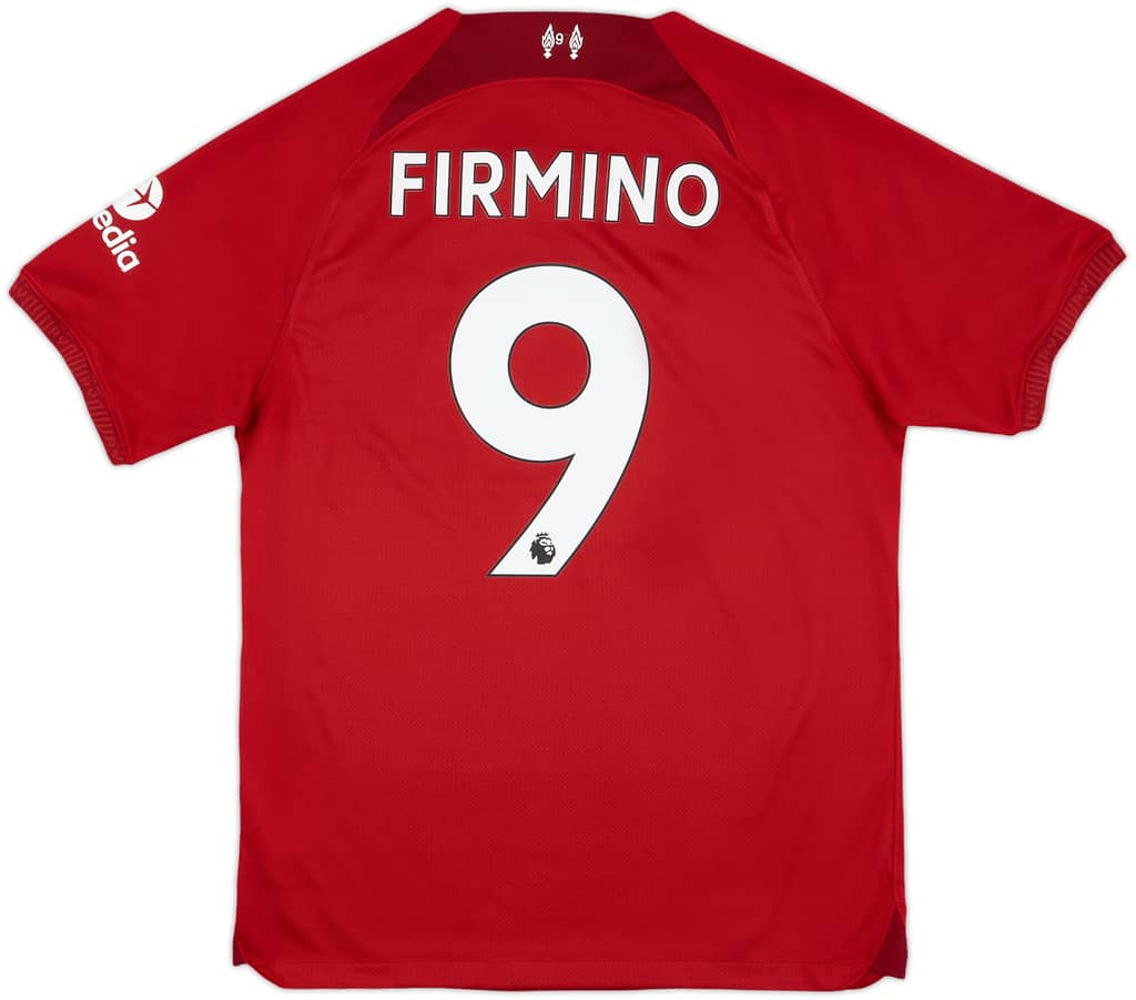 2022-23 Liverpool Home Shirt Firmino #9 - 7/10 - (M)