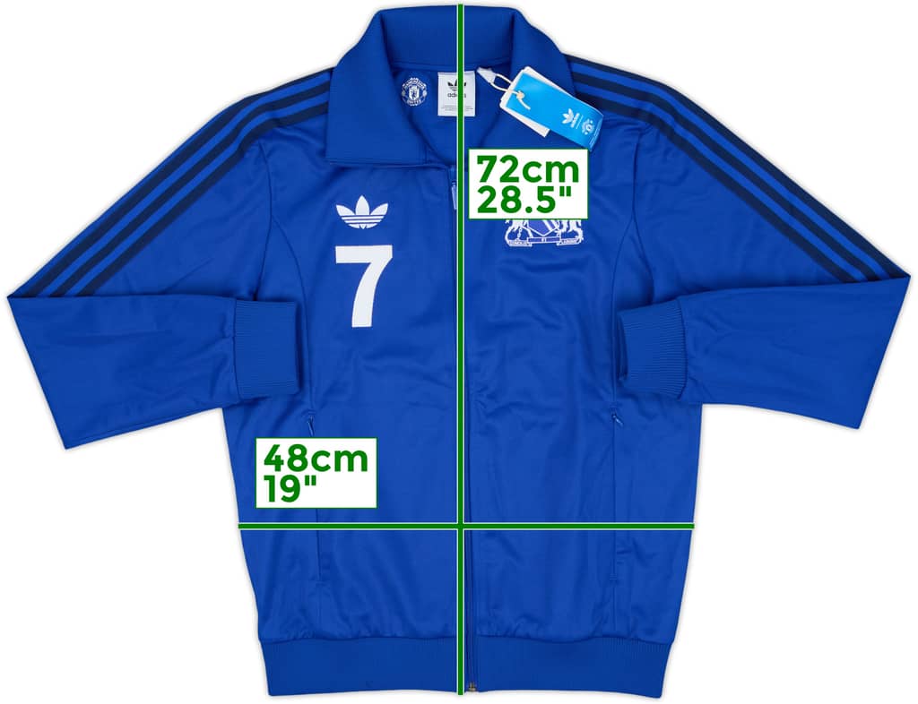 2024-25 Manchester United adidas x George Best Retro Track Jacket (M)