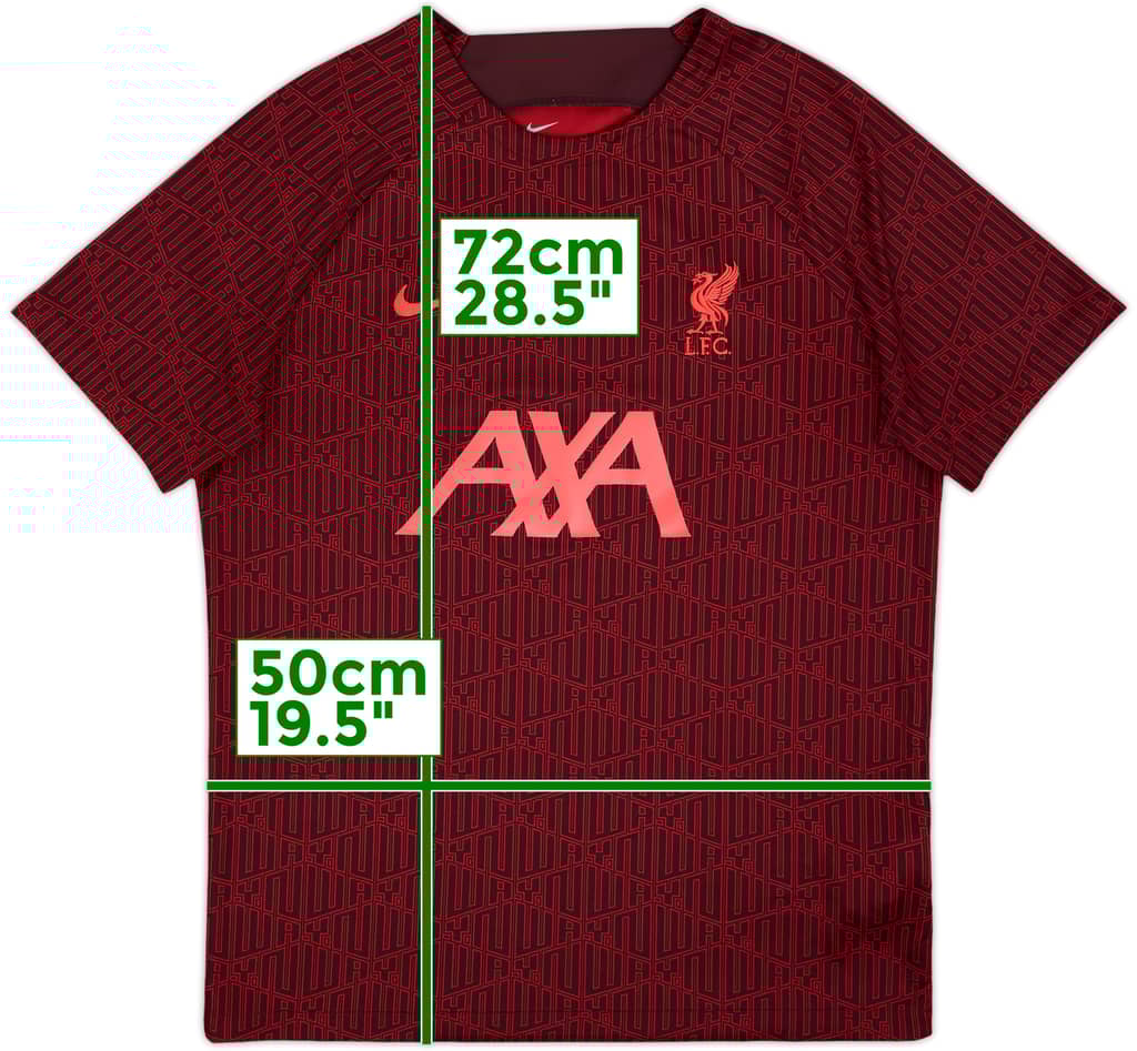 2022-23 Liverpool Nike Training Shirt - 10/10 - (L)