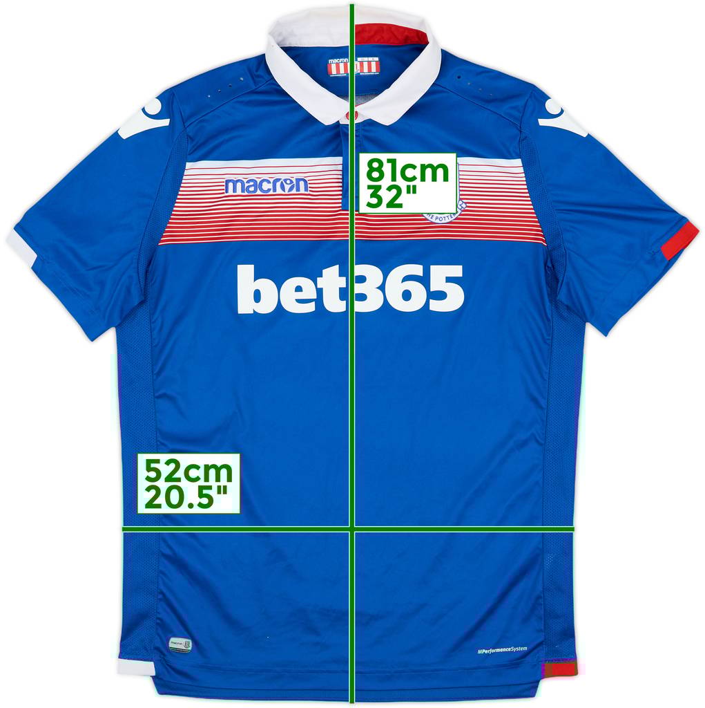 2017-18 Stoke City Away Shirt - 7/10 - (XL)