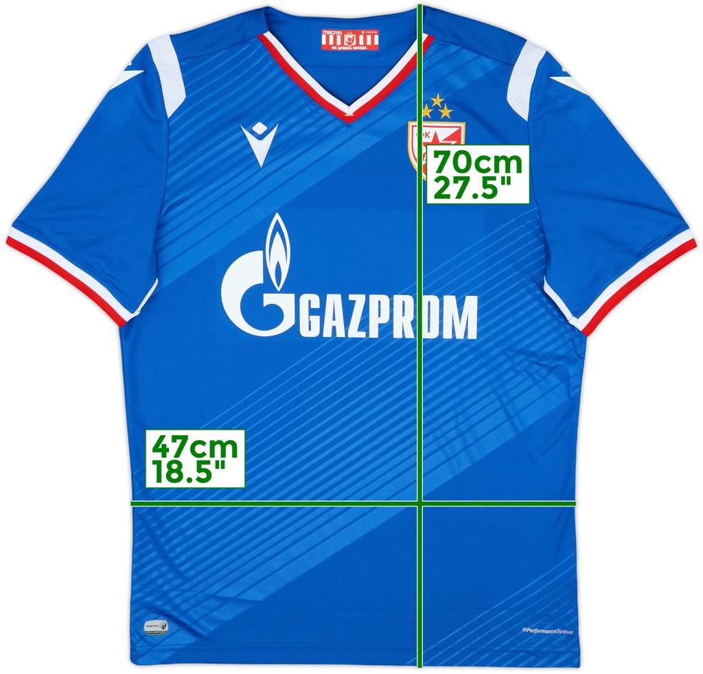 2019-20 Red Star Belgrade Away Shirt - 8/10 - (M)