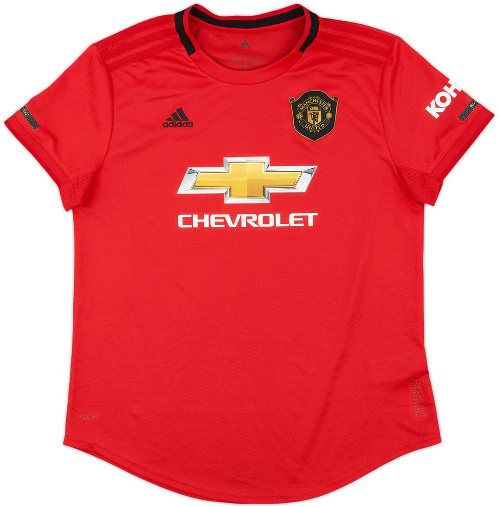 2019-20 Manchetser United Home Shirt - 9/10 - (Women's L)