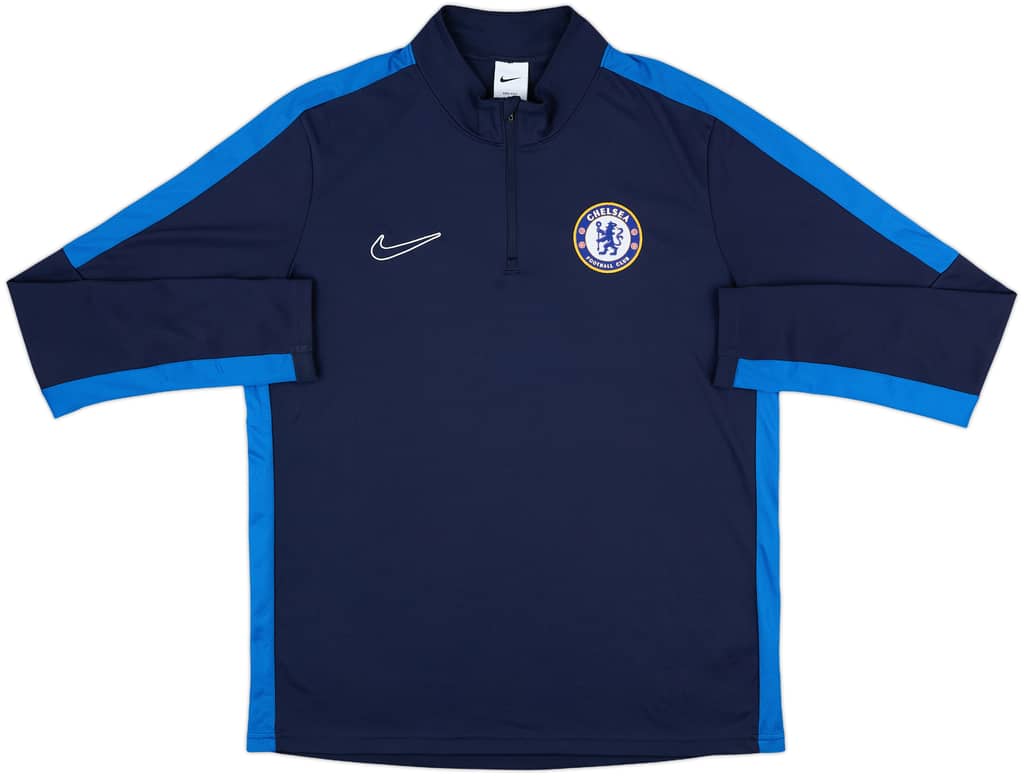 2023-24 Chelsea Nike 1/4 Zip Drill Top - 10/10 - (L)