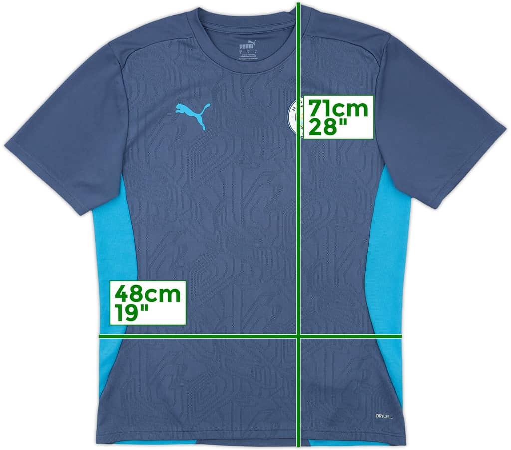 2024-25 Manchester City Puma Training Shirt - 10/10 - (L)
