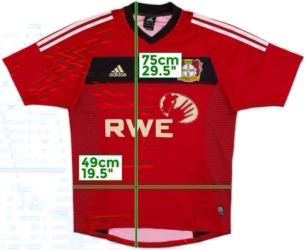2002-04 Bayer Leverkusen Home Shirt - 5/10 - (S)