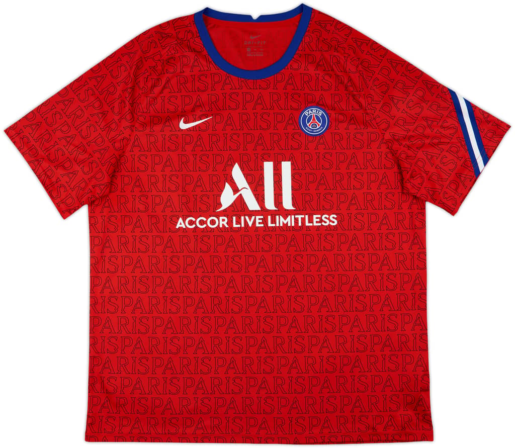 2020-21 Paris Saint-Germain Nike Training Shirt - 10/10 - (XXL)