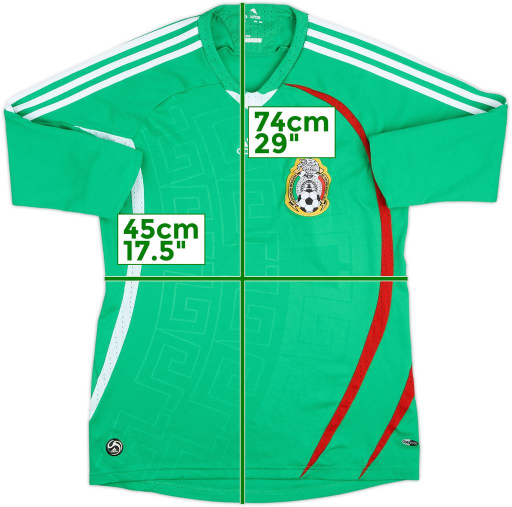 2008-09 Mexico Home Shirt - 8/10 - (S)