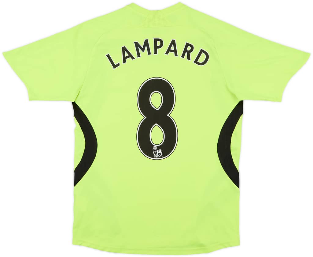 2007-08 Chelsea Away Shirt Lampard #8 - 7/10 - (13-14 Years)