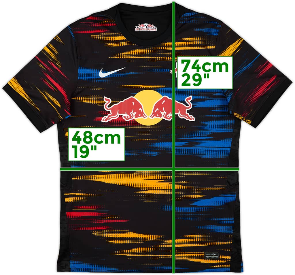 2021-22 RB Leipzig Away Shirt - 10/10 - (M)