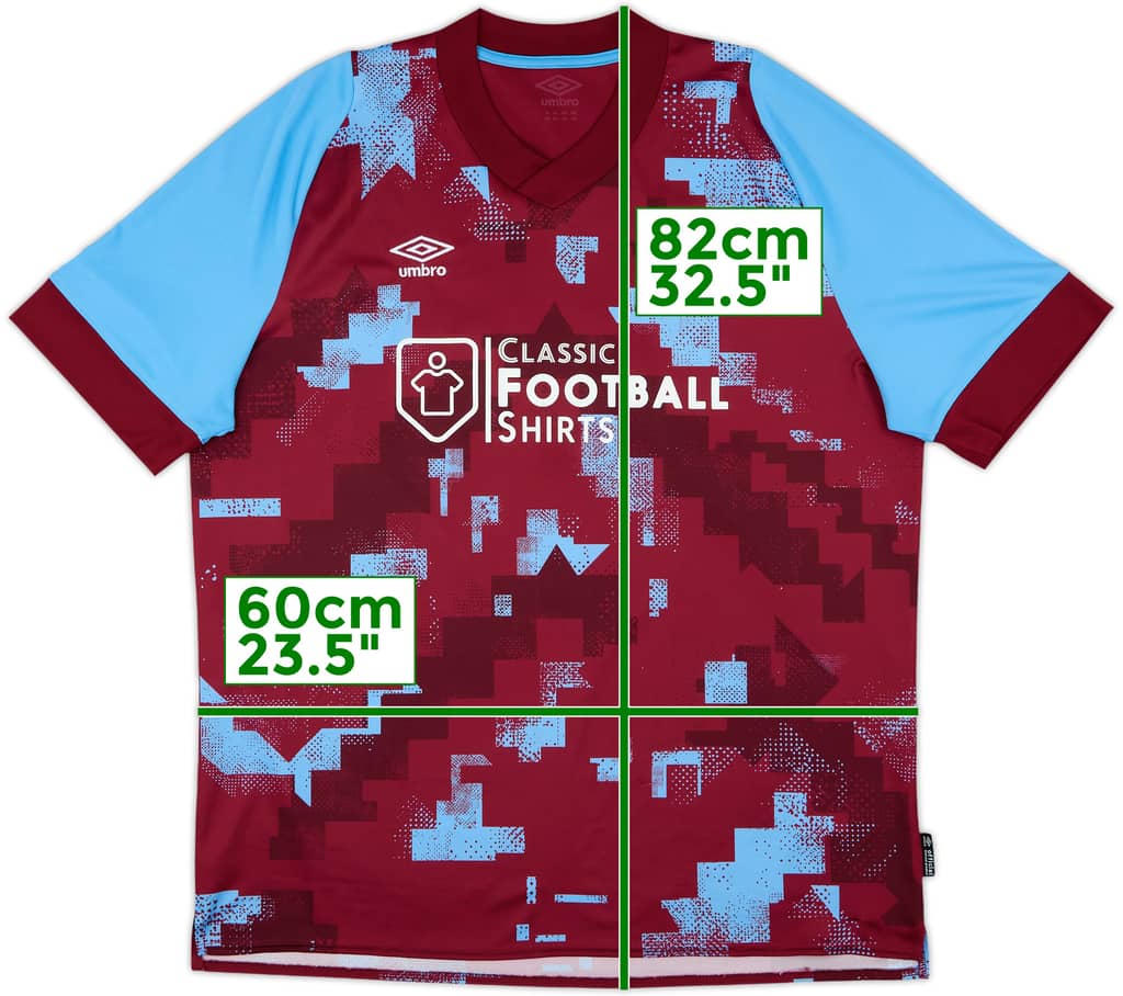 2022-23 Burnley Home Shirt - 10/10 - (XXL)