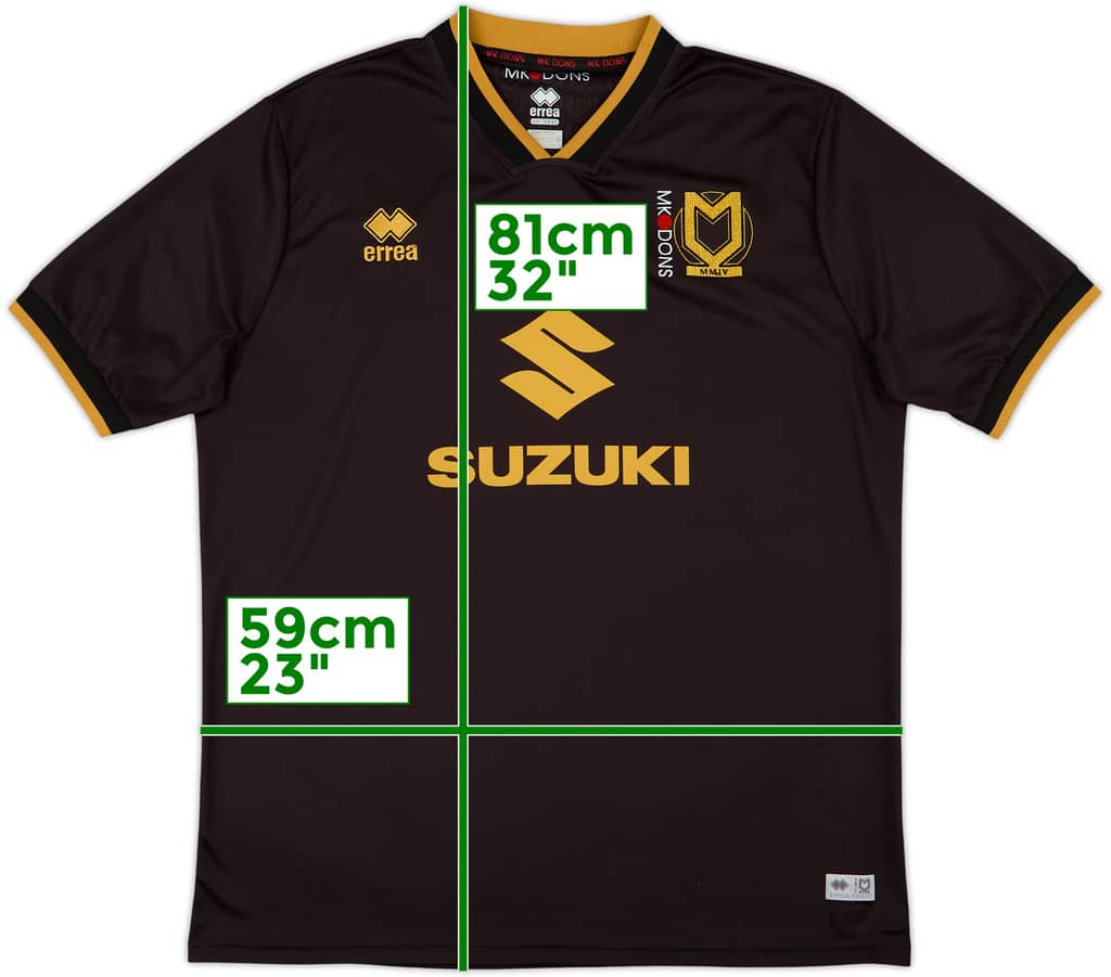 2020-21 MK Dons Third Shirt - 9/10 - (3XL)