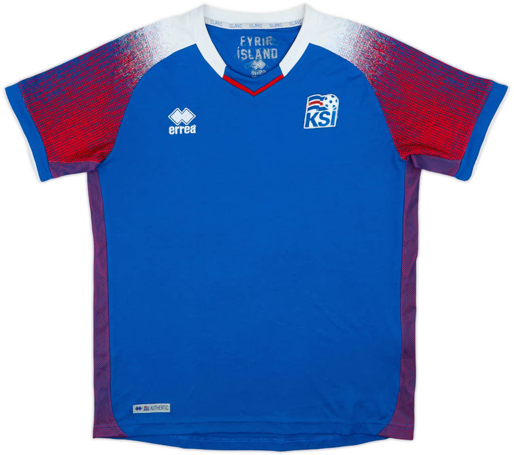 2018-19 Iceland Home Shirt - 8/10 - (L)