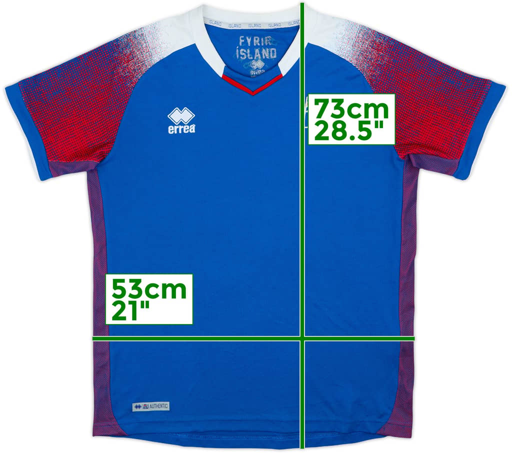 2018-19 Iceland Home Shirt - 8/10 - (L)