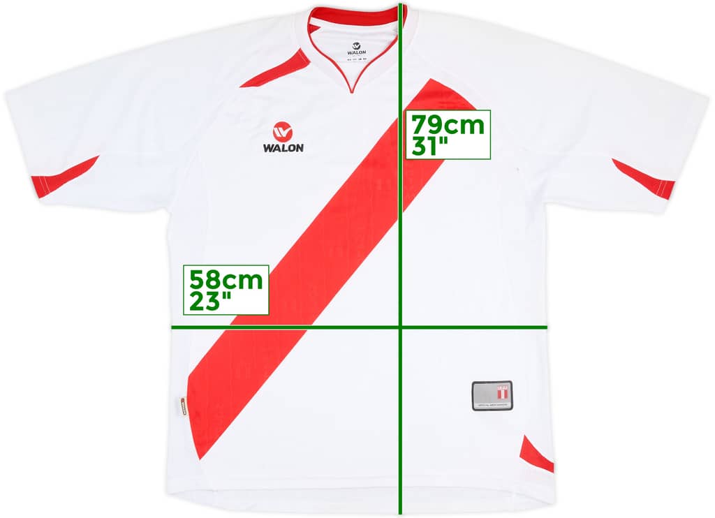 2007-09 Peru Home Shirt - 6/10 - (XL)