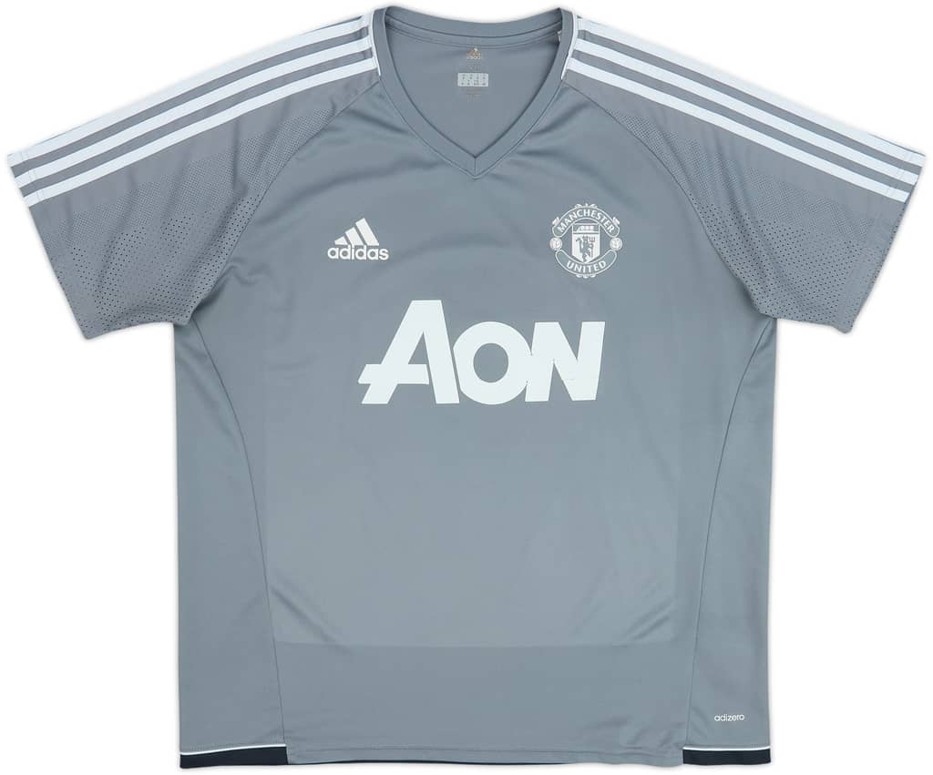 2017-18 Manchester United adidas Training Shirt - 5/10 - (L)