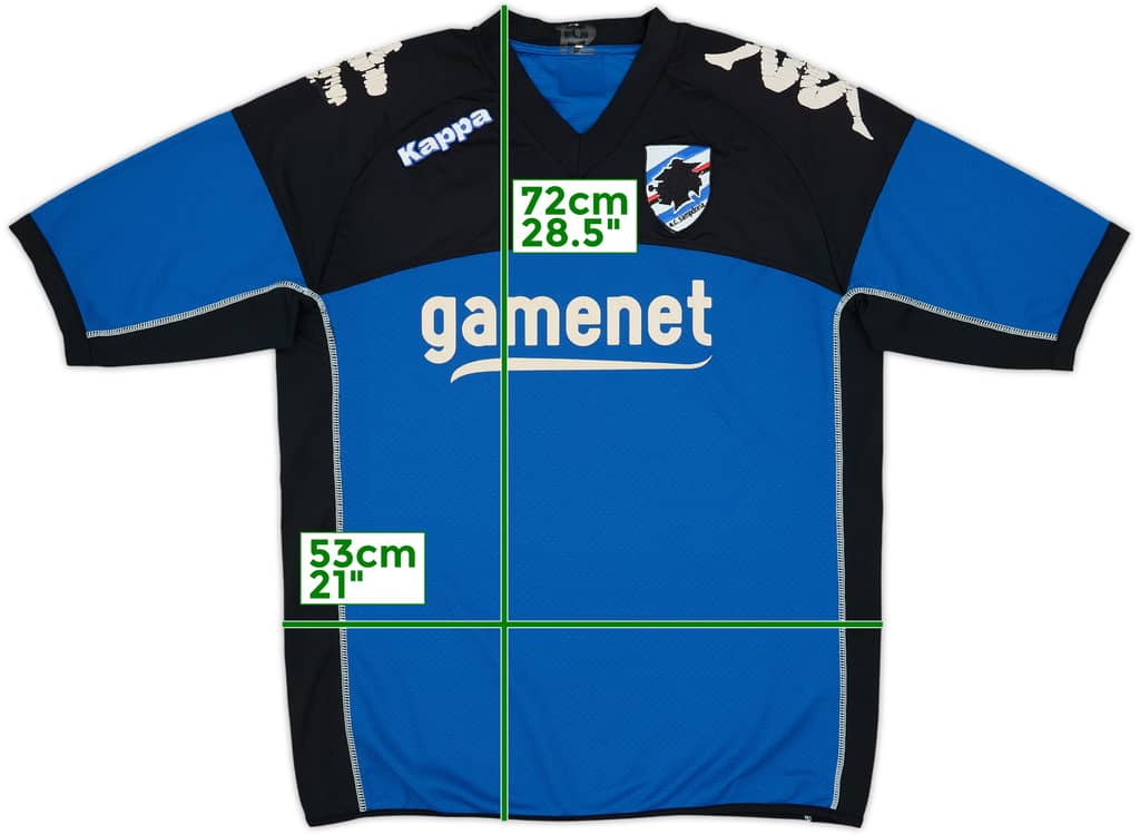 2010-11 Sampdoria Kappa Player Issue Training Shirt - 5/10 - (XL)