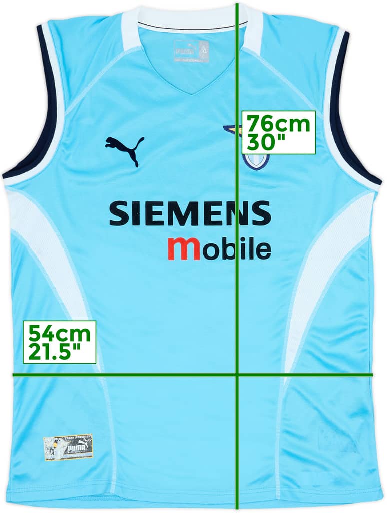 2002-03 Lazio Puma Training Vest - 6/10 - (XL)