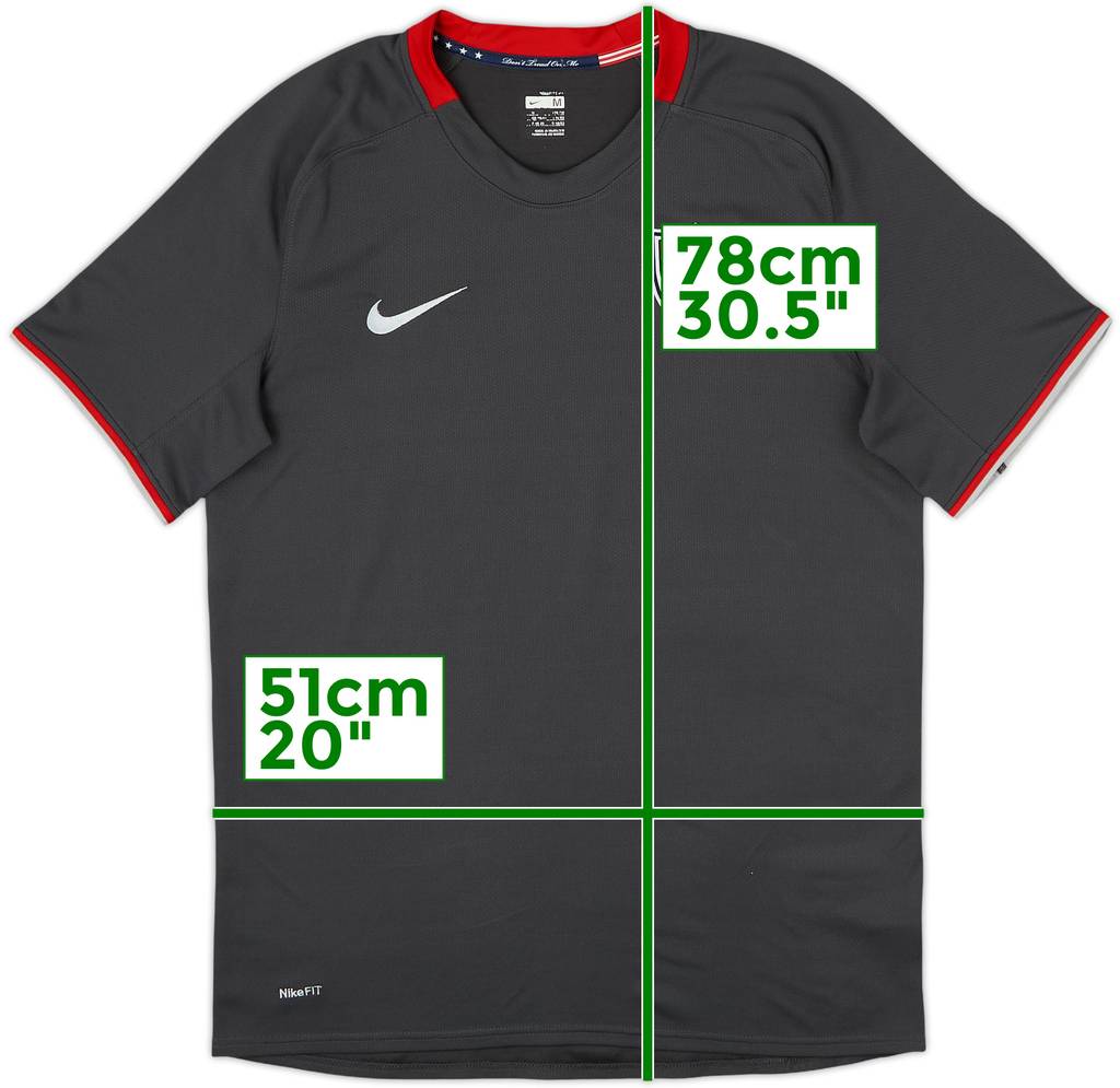 Camiseta de visitante de USA 2008-09 - 8/10 - (M)