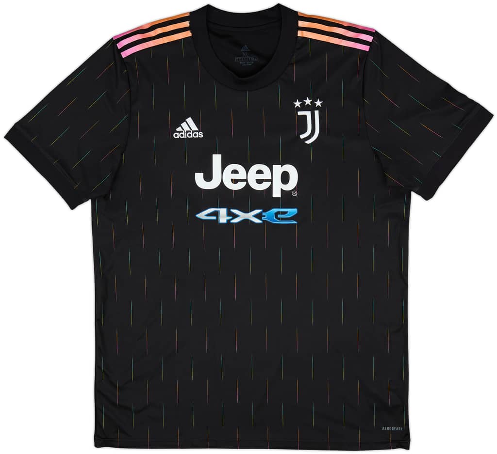 2021-22 Juventus Away Shirt - 7/10 - (XL)