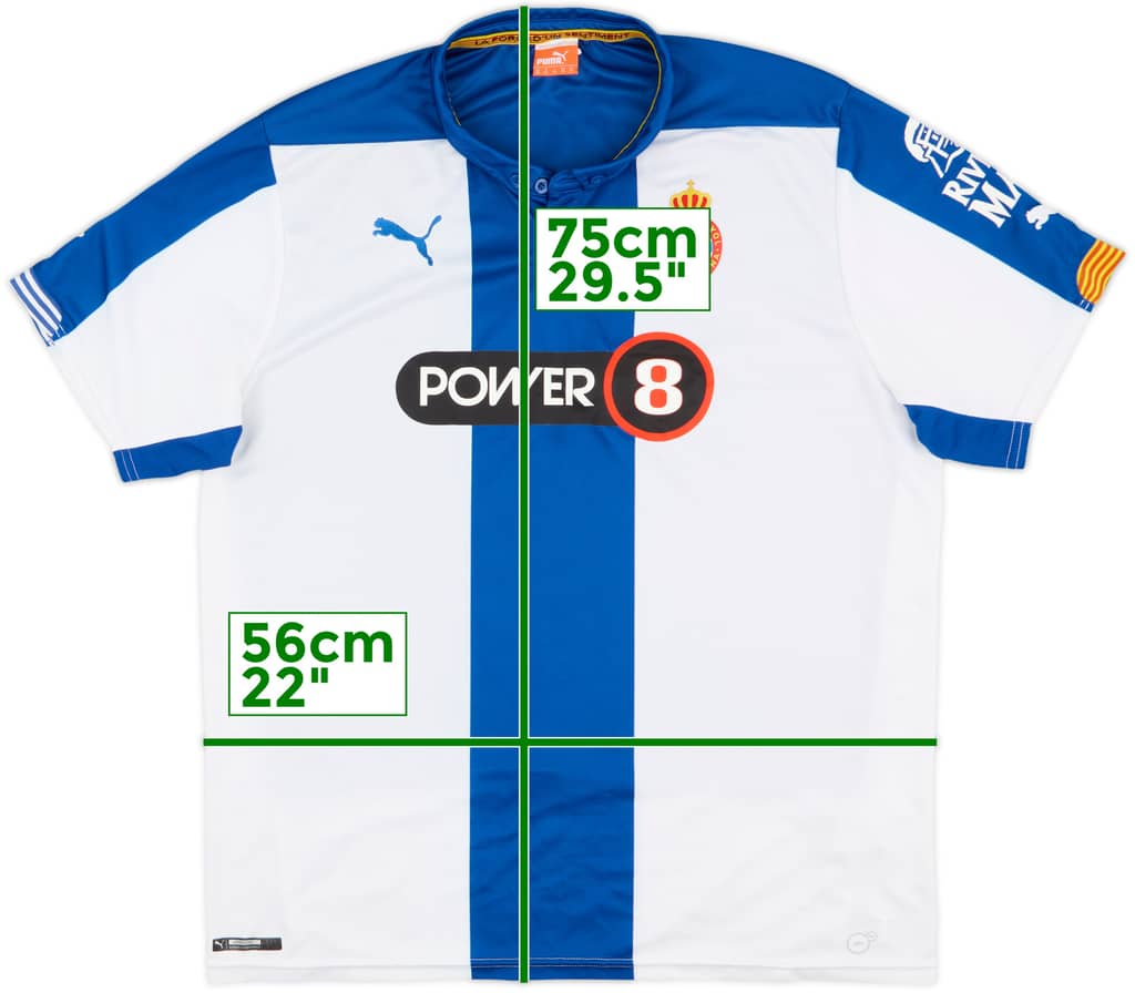 2014-15 Espanyol Home Shirt - 9/10 - (XL)