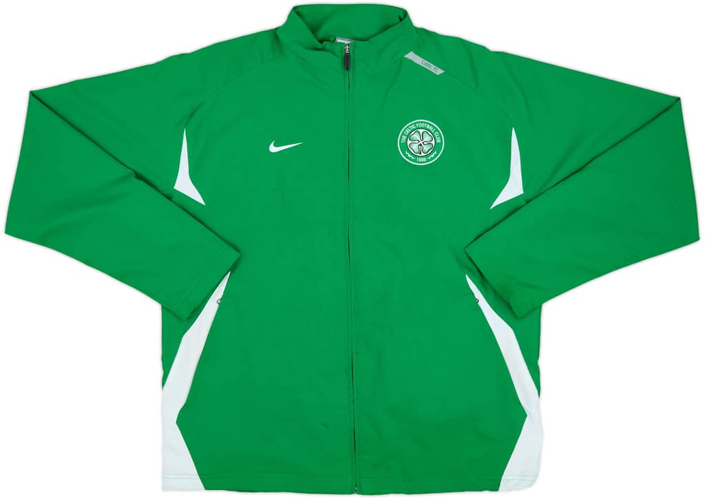 2007-08 Celtic Nike Track Jacket - 7/10 - (XL)