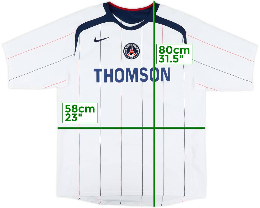 2005-06 Paris Saint-Germain Away Shirt - 10/10 - (L)