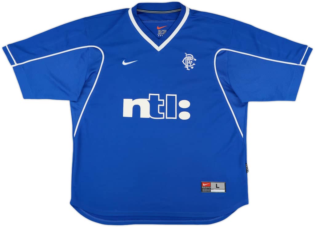 1999-01 Rangers Home Shirt - 10/10 - (L)