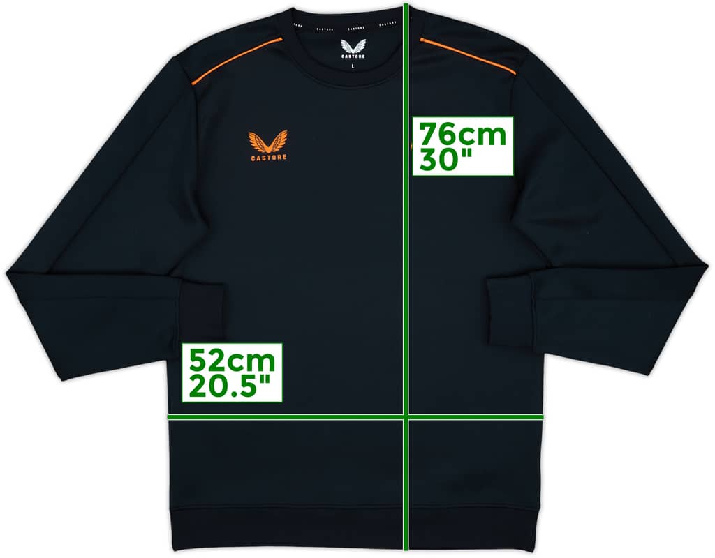 2022-23 Rangers Castore Sweat Top - 10/10 - (L)