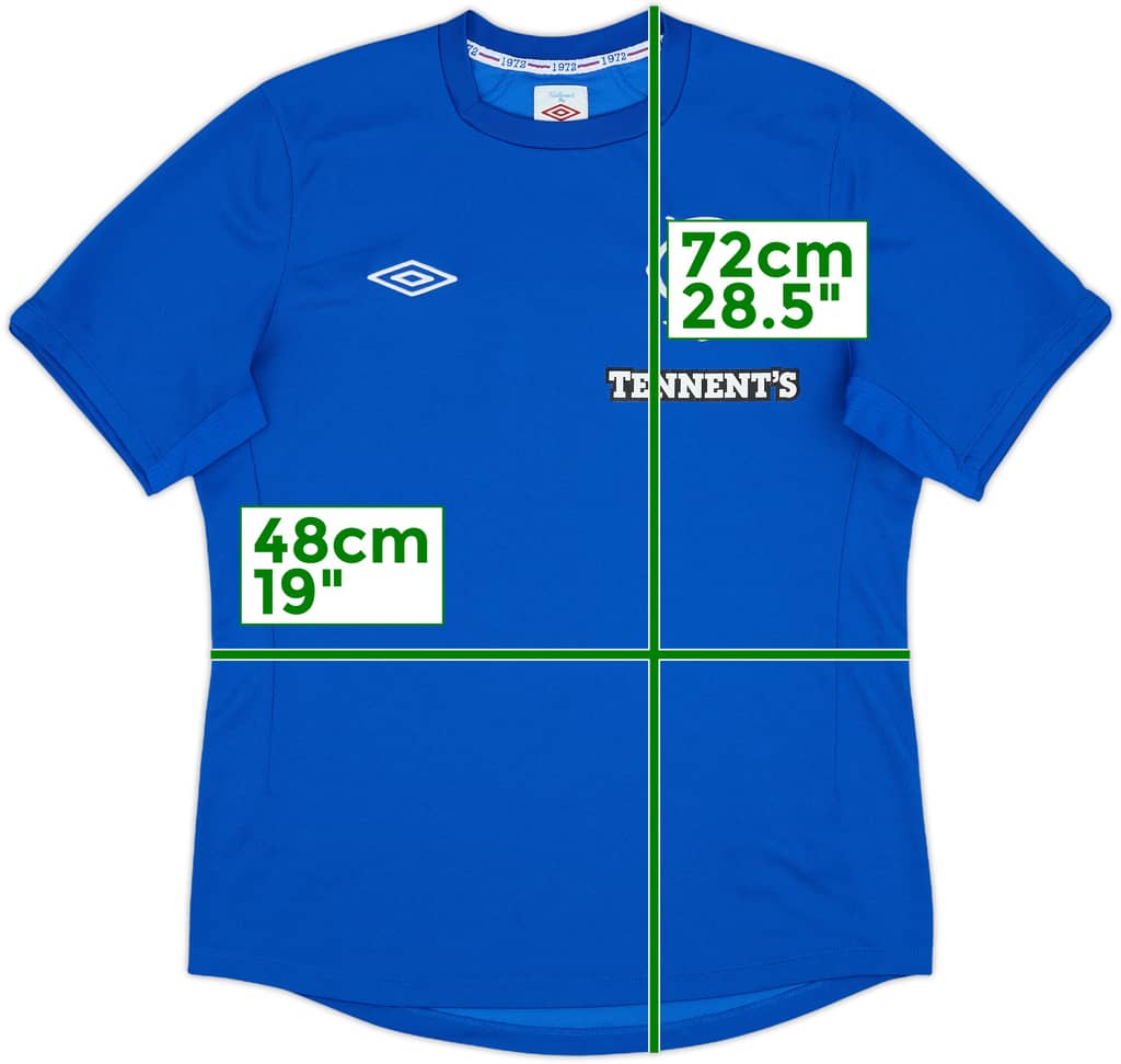 2012-13 Rangers Home Shirt - 7/10 - (M)