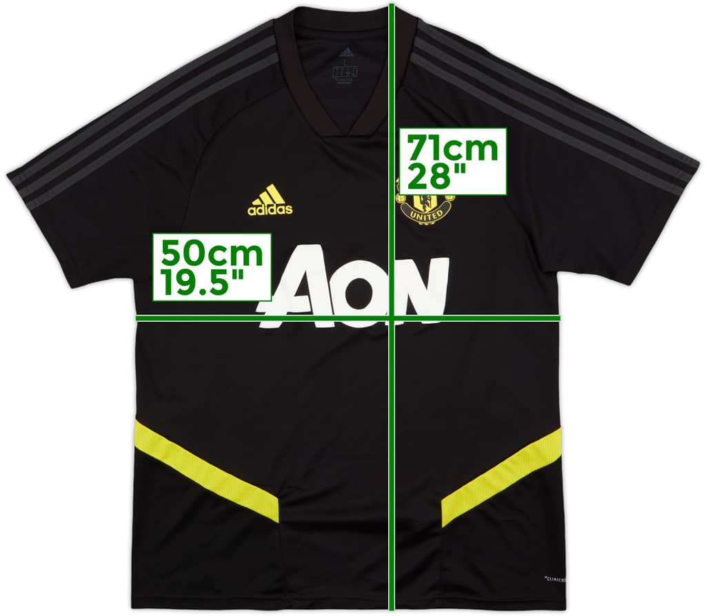 2019-20 Manchester United adidas Training Shirt - 8/10 - (L)