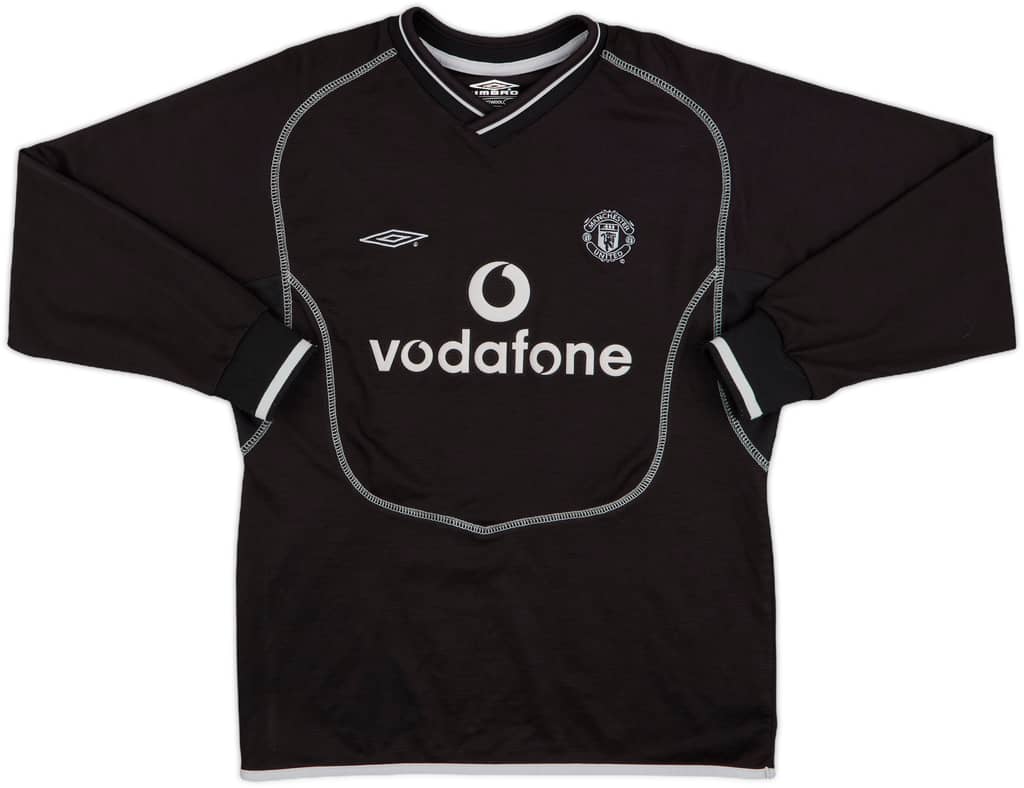 2000-02 Manchester United GK Shirt - 10/10 - (L.Boys)